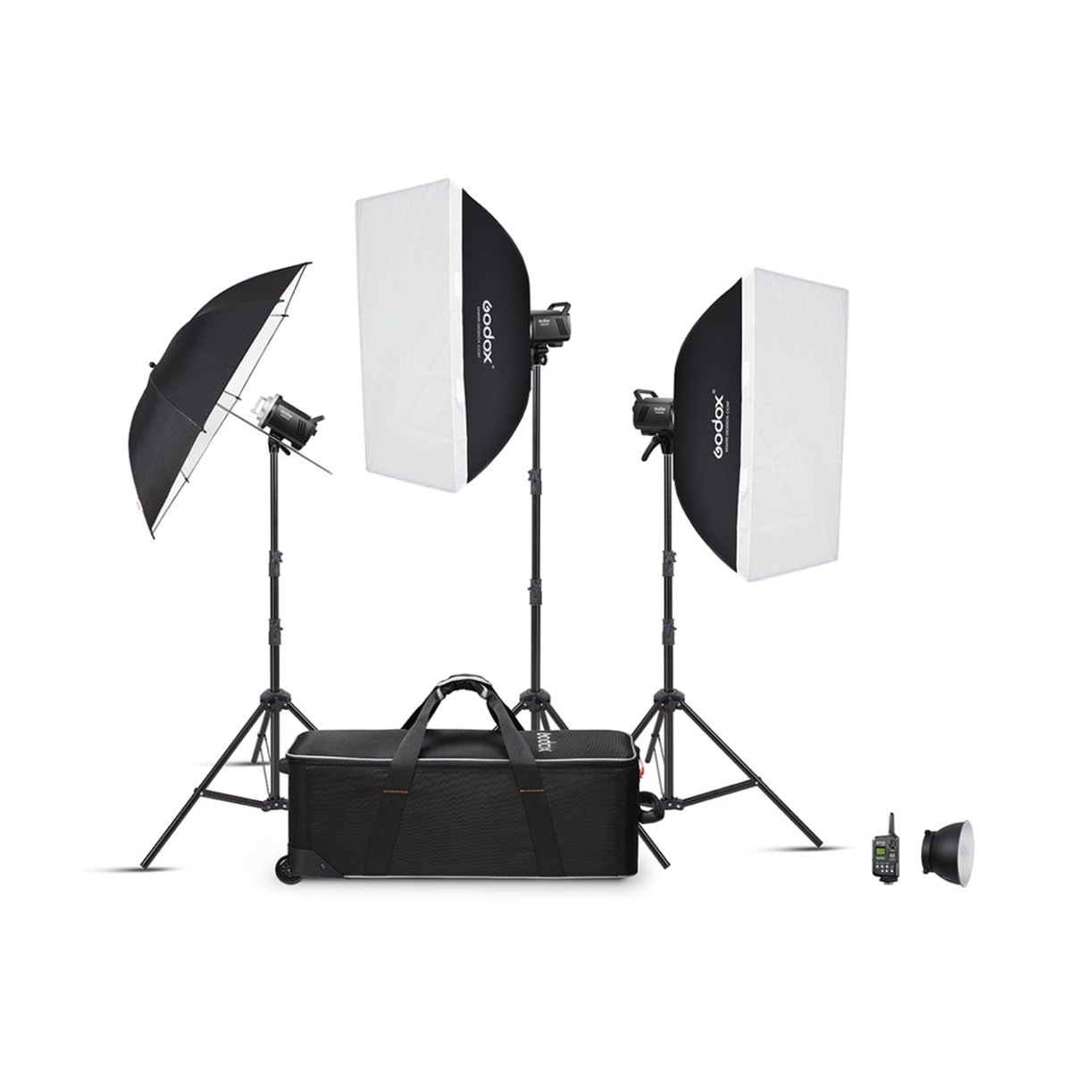 Godox MS300V-D Trio Studio Flash Kit