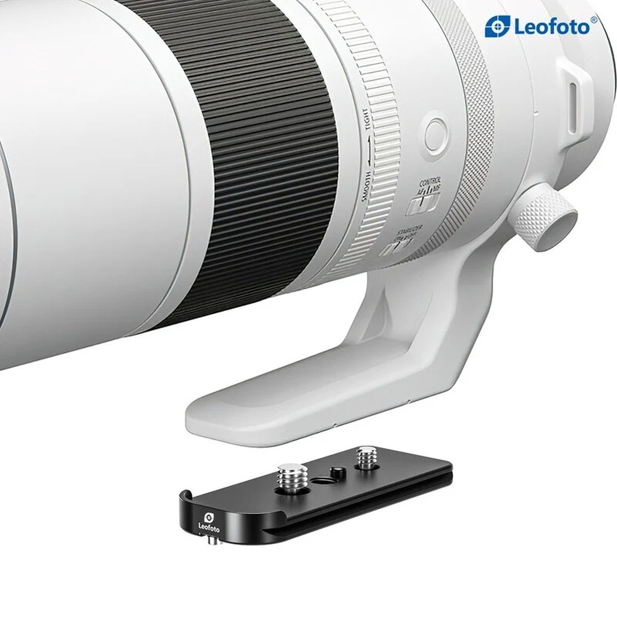 Leofoto Schnellwechselplatte CF-06 für Canon 200-800 mm 1:6,3-9,0 RF IS USM Anwendungsbeispiel