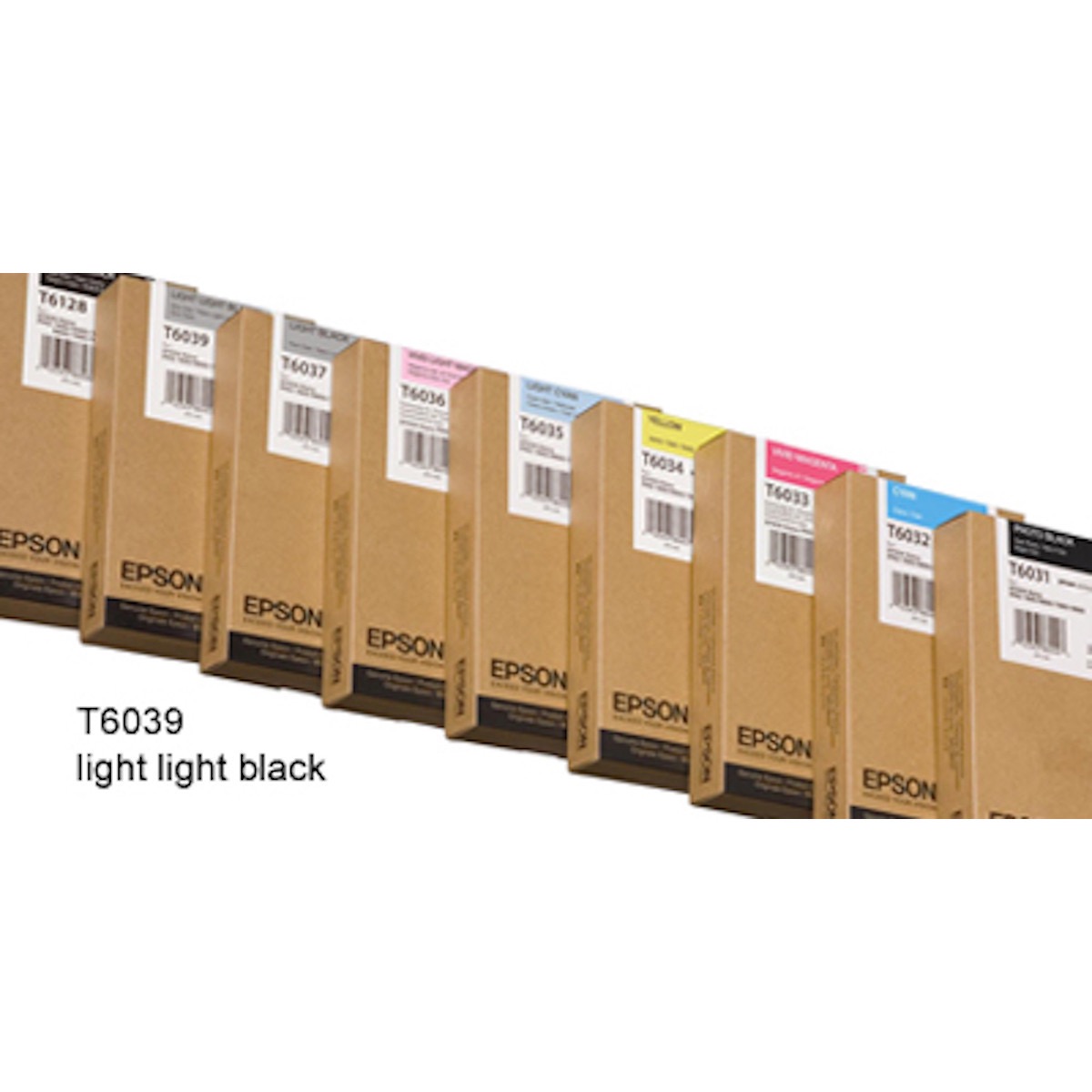 Epson T6039 light light black Tinte