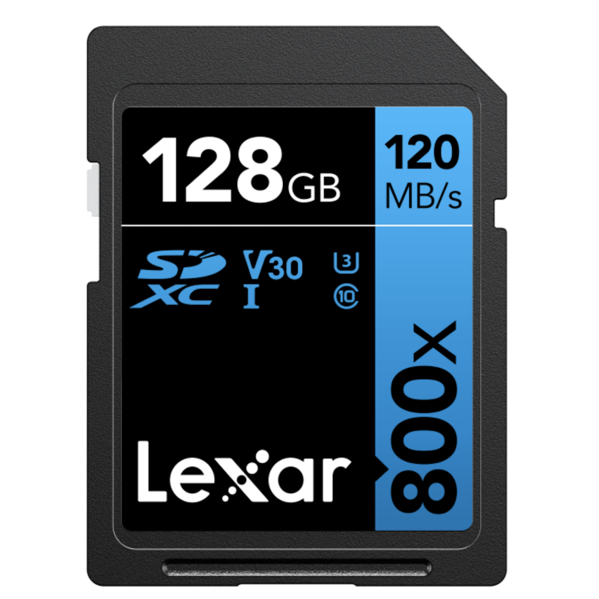Lexar 128 GB SD V30 800X Blue Series Lexar 128 GB SD V30 800X Blue Series
