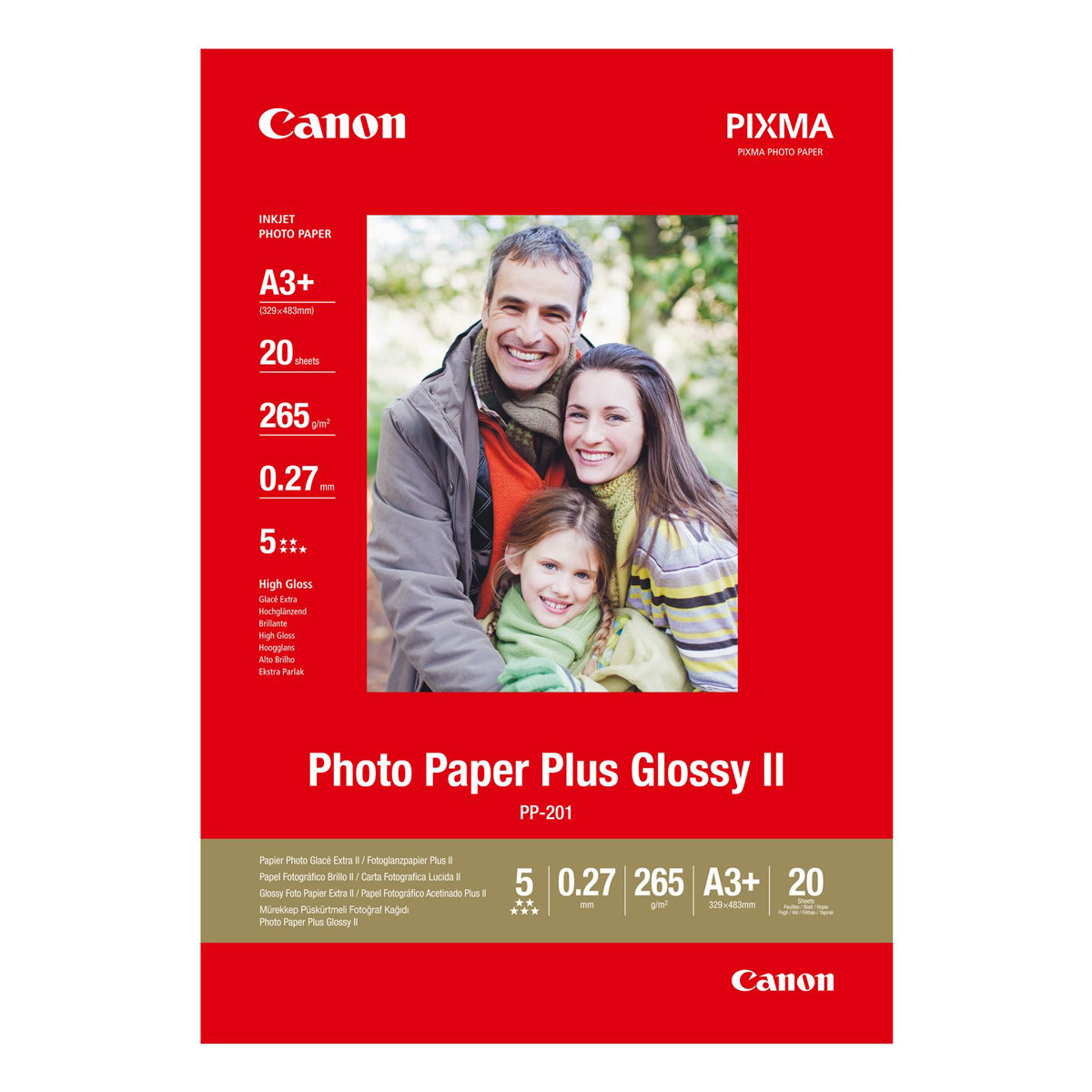Canon MP-101 Fotopapier matt A3 40 Blatt, 170g/m² 