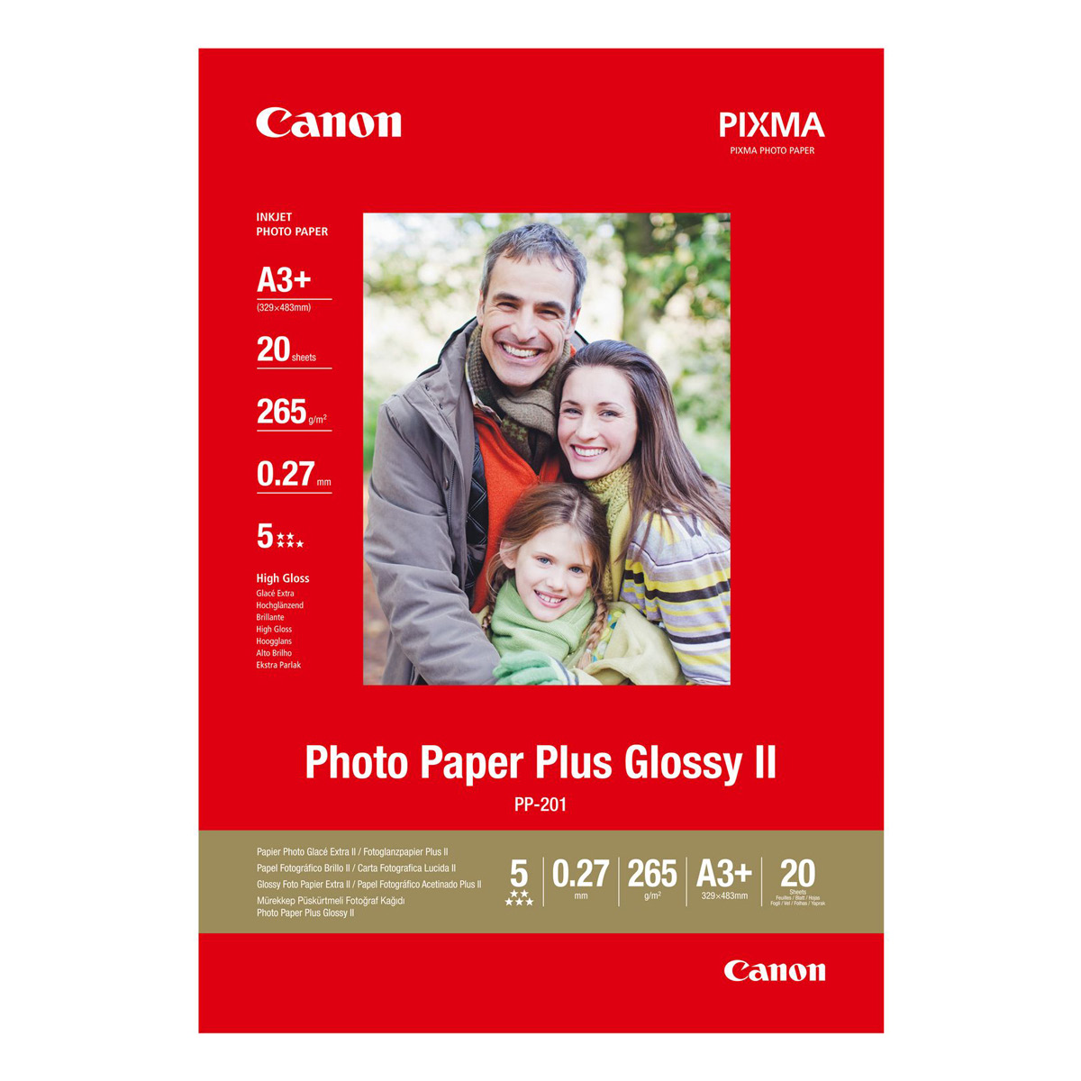 Canon MP-101 Fotopapier matt A3 40 Blatt, 170g/m²  Canon MP-101 Fotopapier matt A3 40 Blatt, 170g/m²