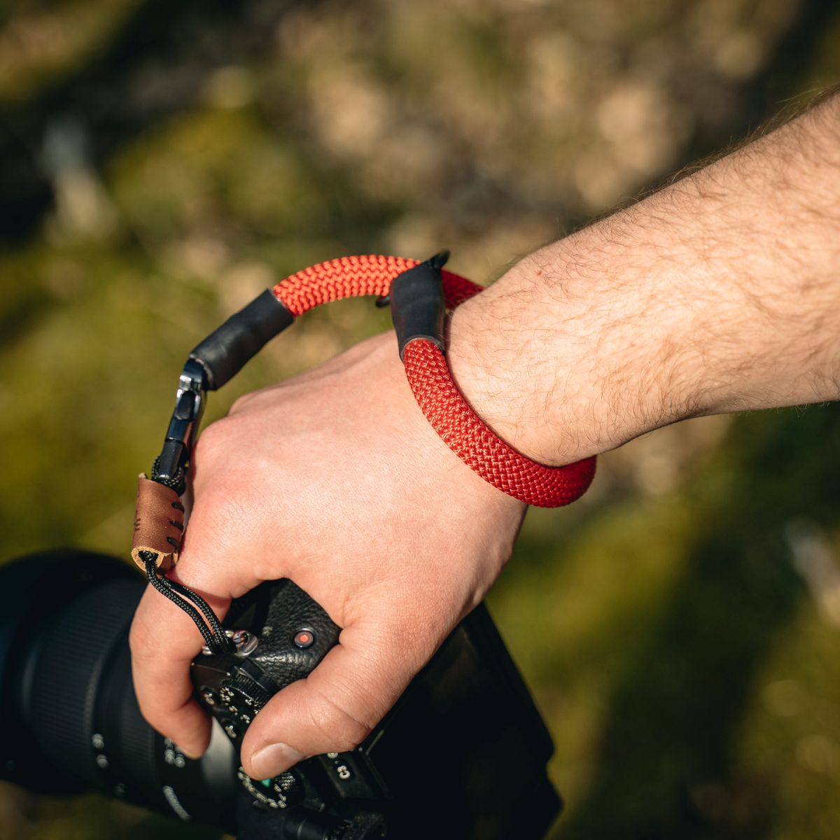 C-Rope Handschlaufe aus Kletterseil Bright Red V3