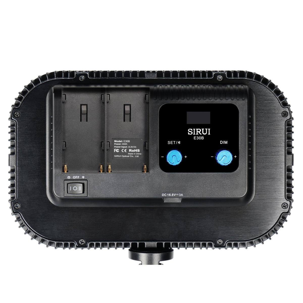SIRUI E30B LED-Panel Bi-Color 30W - Event-, Foto- + Videoleuchte