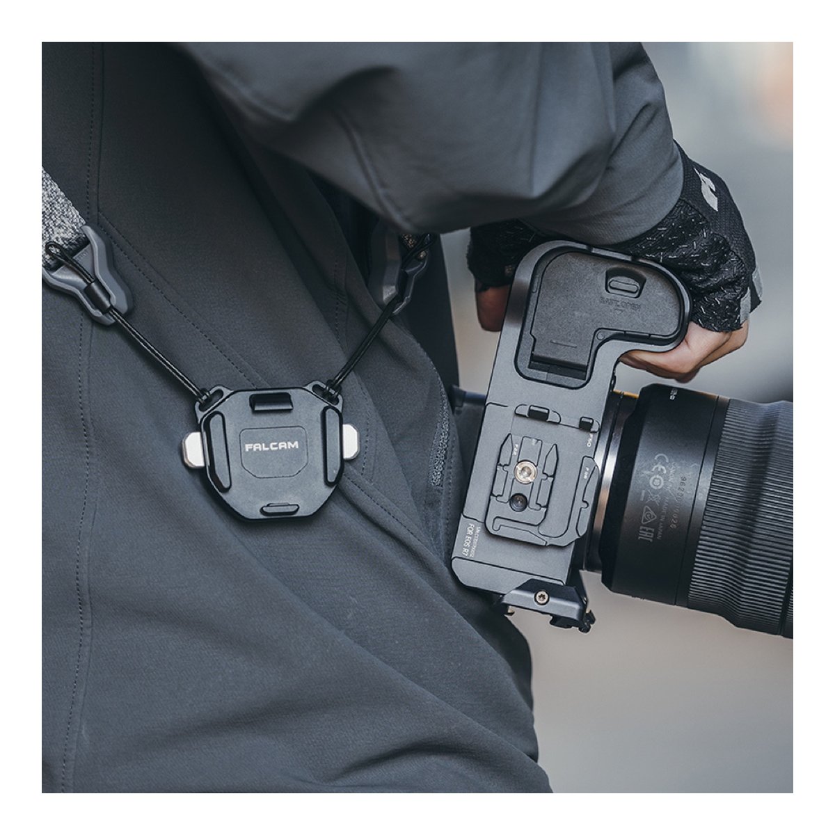 Falcam F38 Quick Release Buckle Base for Shoulder Strap 3141