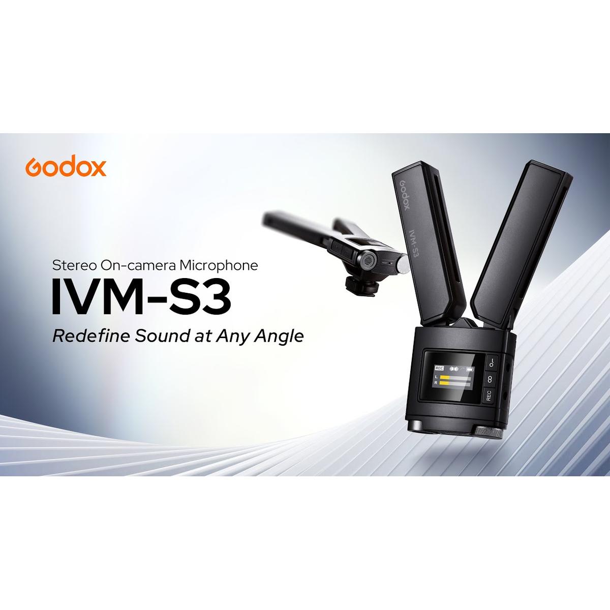 Godox IVM-S3 Stereo On-camera Microphone