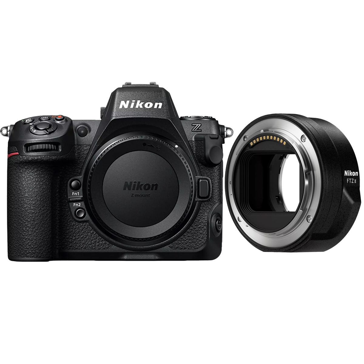 Nikon Z8 + Nikon FTZ Adapter II Nikon Z8 + Nikon FTZ Adapter II