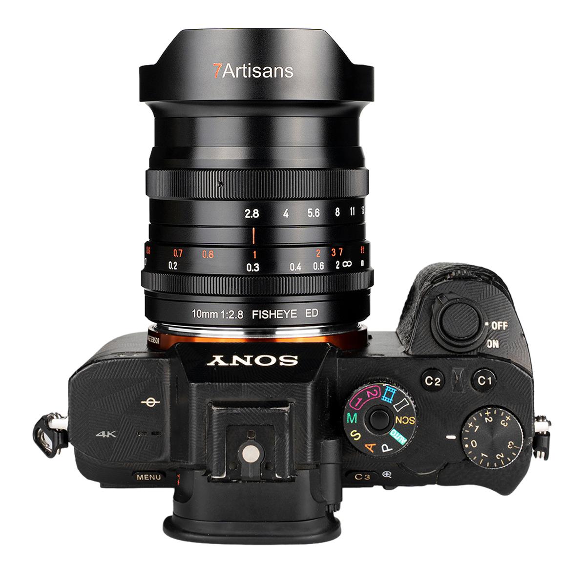 7Artisans 10mm f/2,8 Fisheye ED Sony E Vollformat