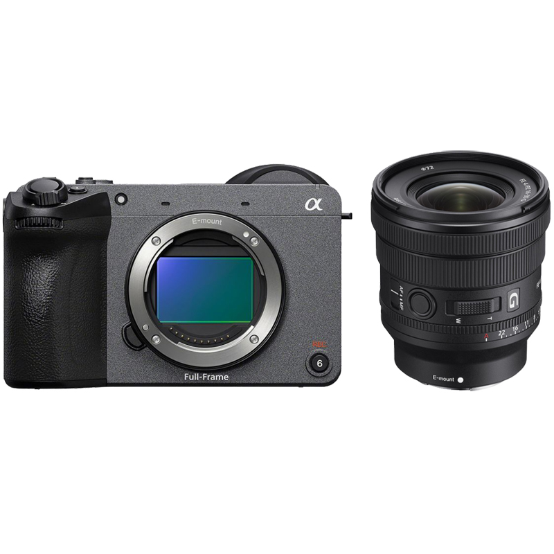 Sony FX2 Gehäuse mit Sony 16-35 mm 1:4,0 FE PZ