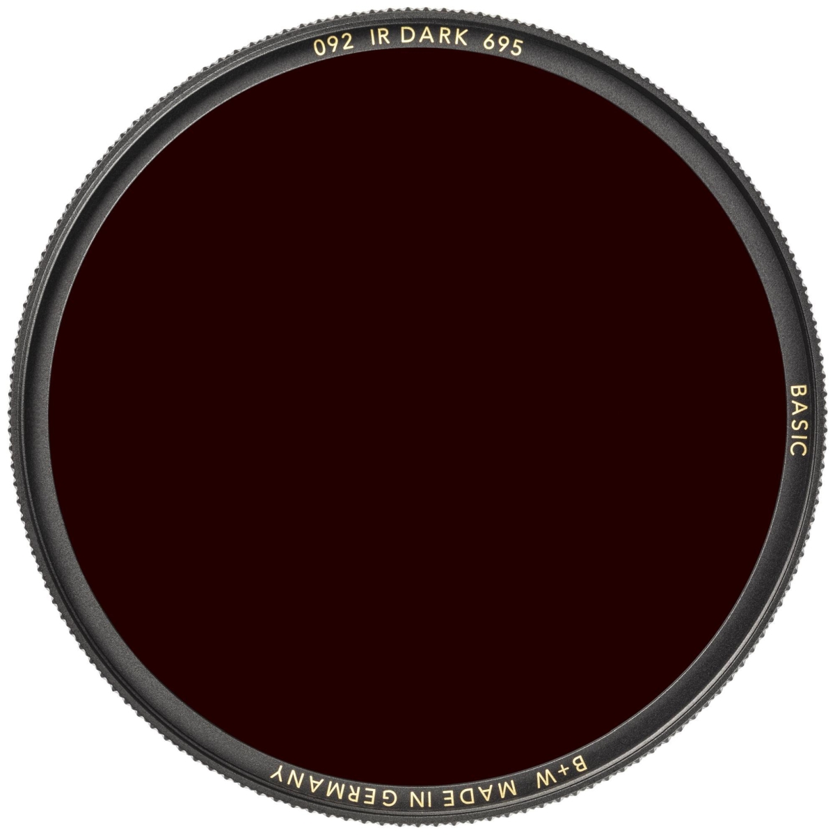 B+W IR Dunkelrot Filter 49 mm 695 MRC Basic