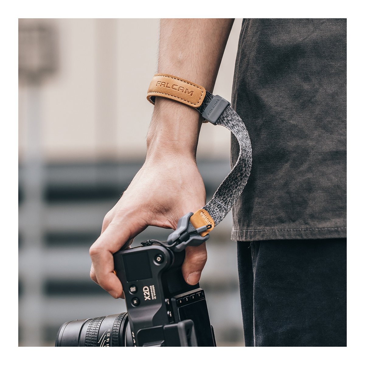 Falcam Maglink Quick Magnetic Buckle Wrist Strap (Grey) M00A3801