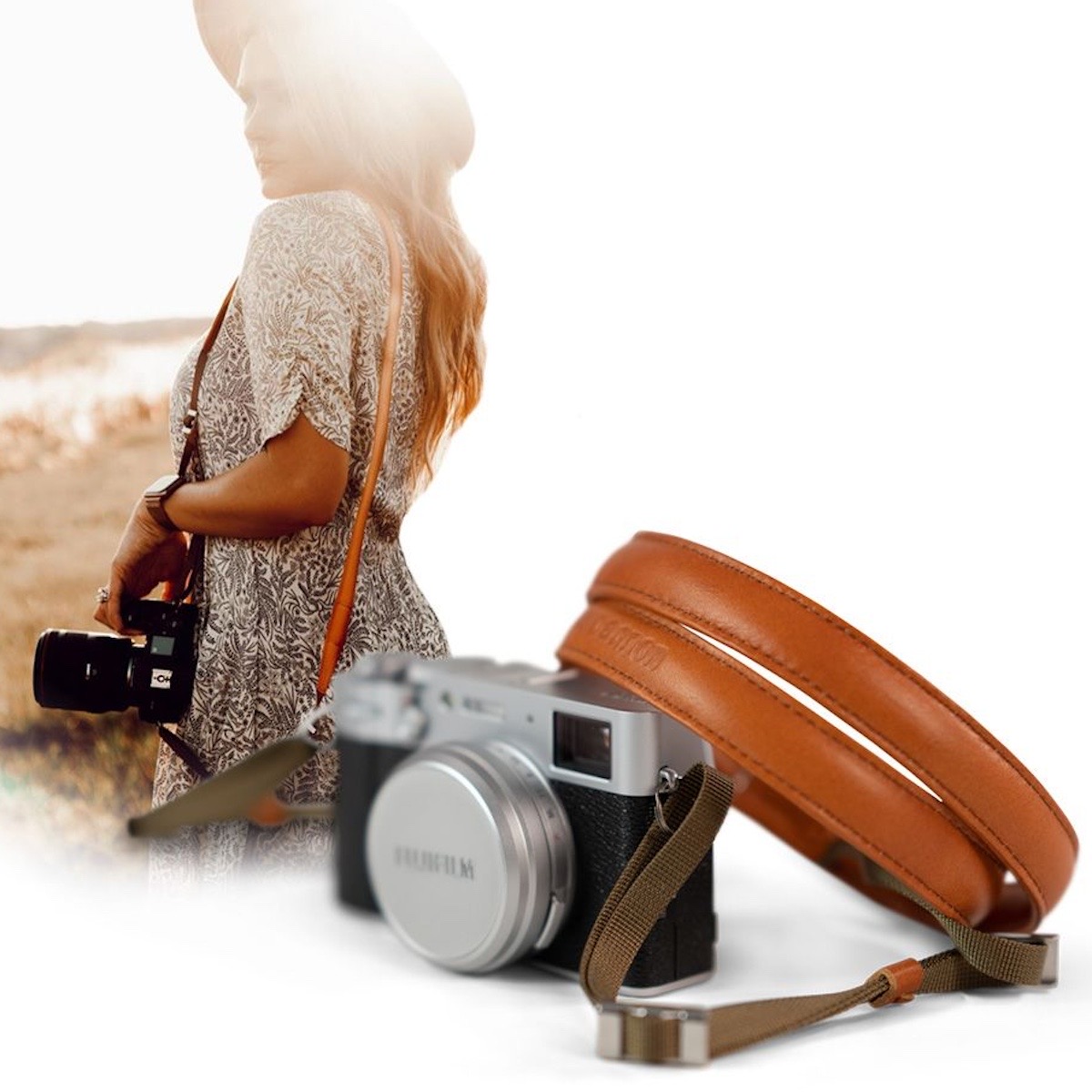 Compagnon the strap Kameragurt hellbraun Compagnon the strap Kameragurt hellbraun