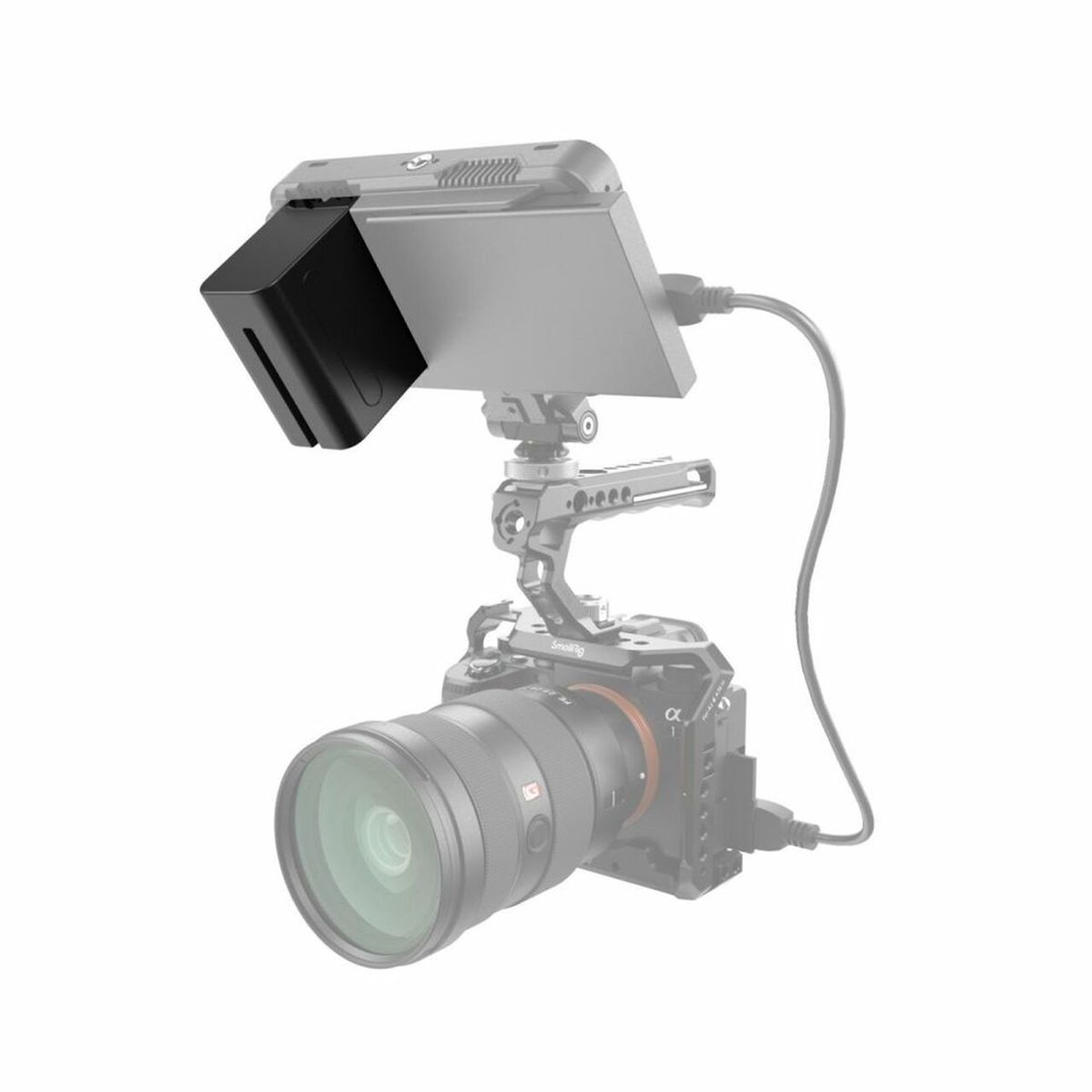 SmallRig 3823 NP-F970 Akku- und Ladegerät-Kit für Sony