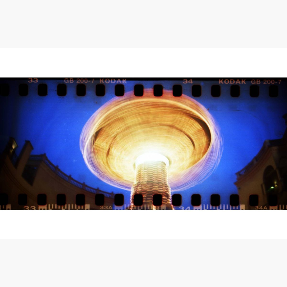Lomography Sprocket Rocket 35 mm Panorama Kamera Coconut