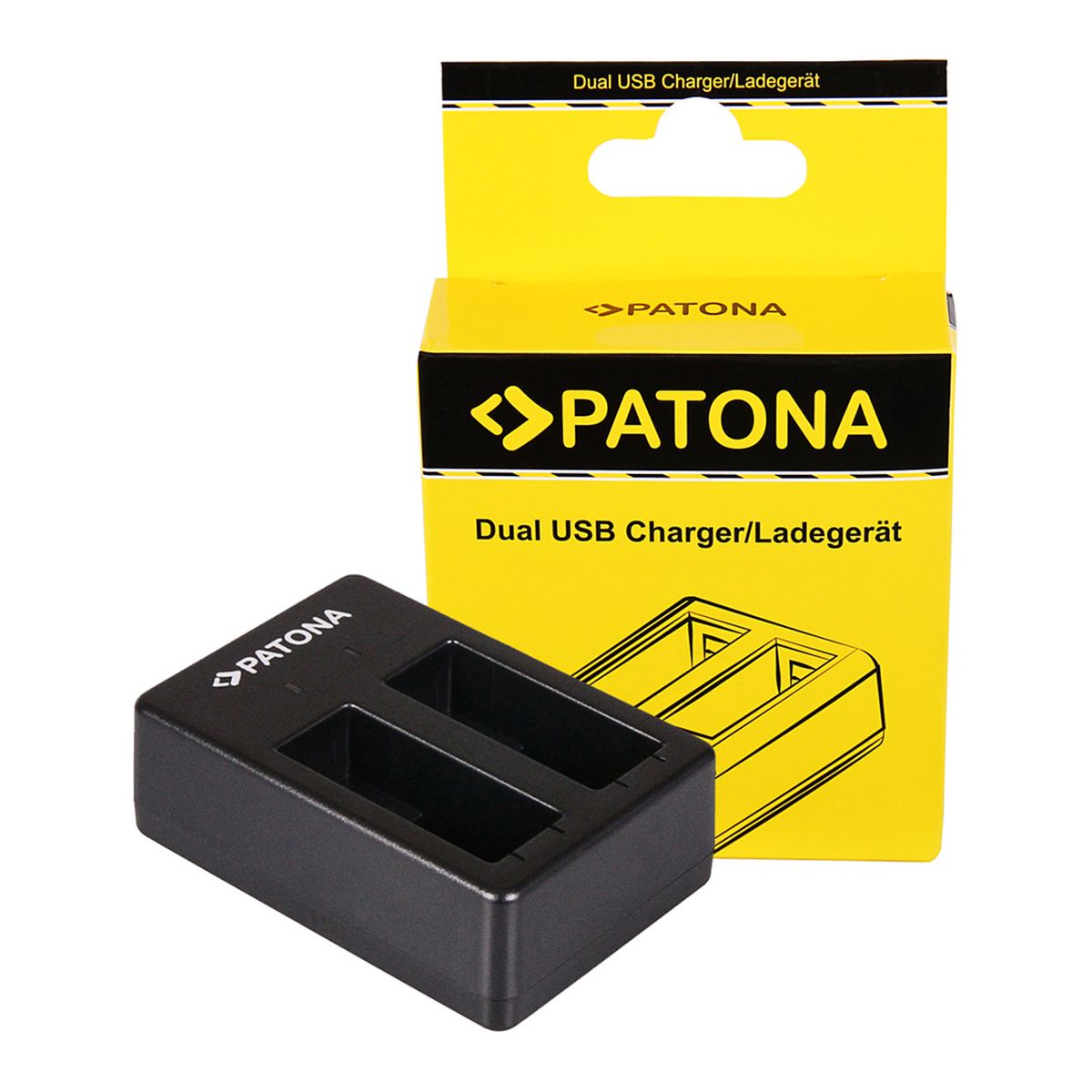 Patona Dual USB Schnell-Ladegerät GoPro HERO 8 Patona Dual USB Schnell-Ladegerät GoPro HERO 8