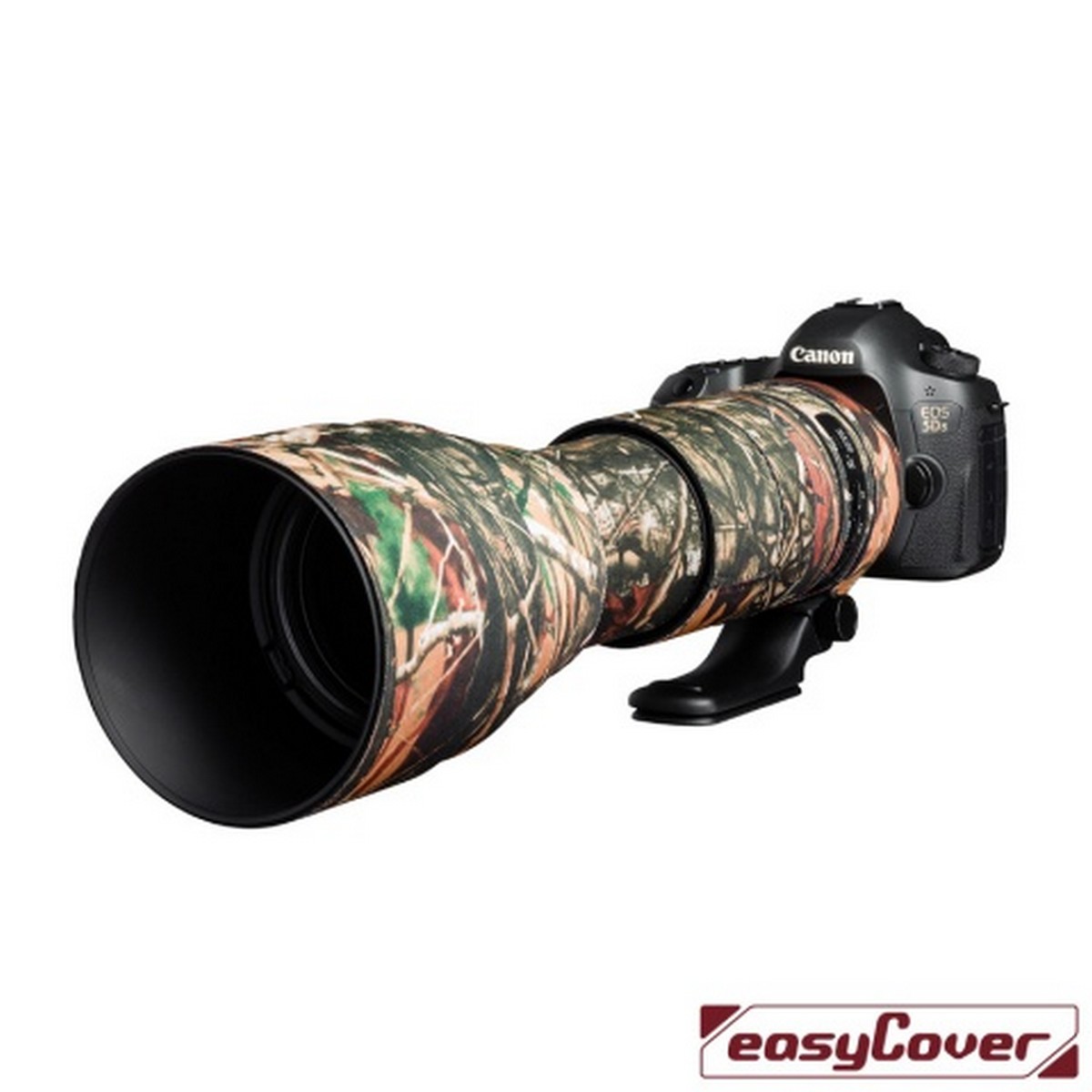 Easycover Lens Oak Objektivschutz für Tamron 150-600 mm 1:5-6,3 Di VC USD G2 Wald Camouflage
