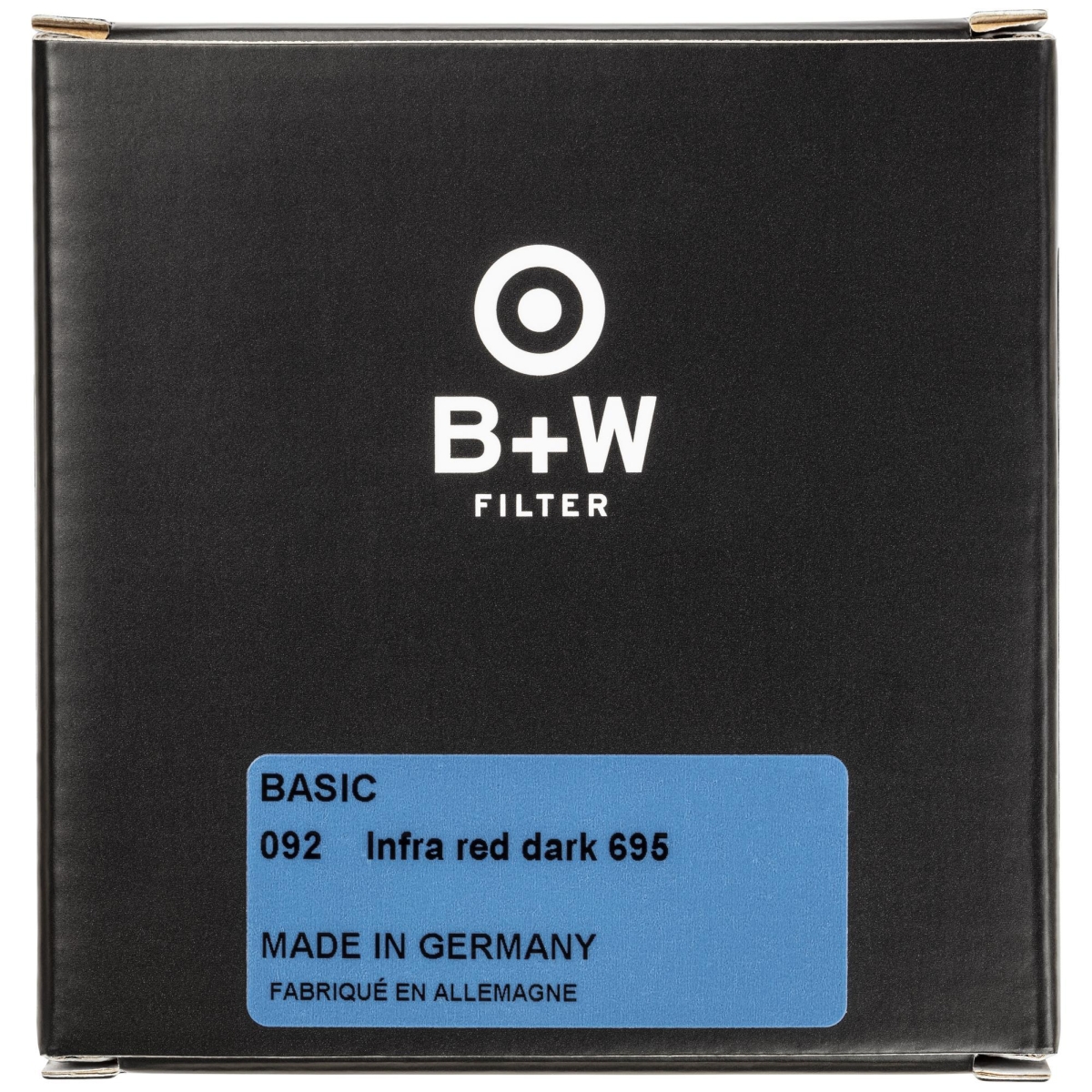 B+W IR Dunkelrot Filter 43 mm 695 MRC Basic
