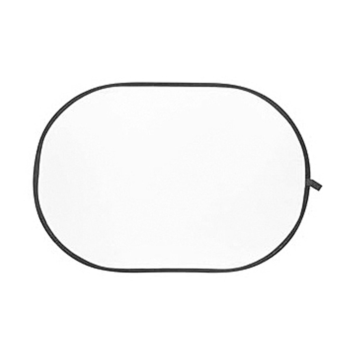 Godox Translucent Reflector Disc - 60x90cm - Frontansicht: Ovaler weißer Lichtdiffusor