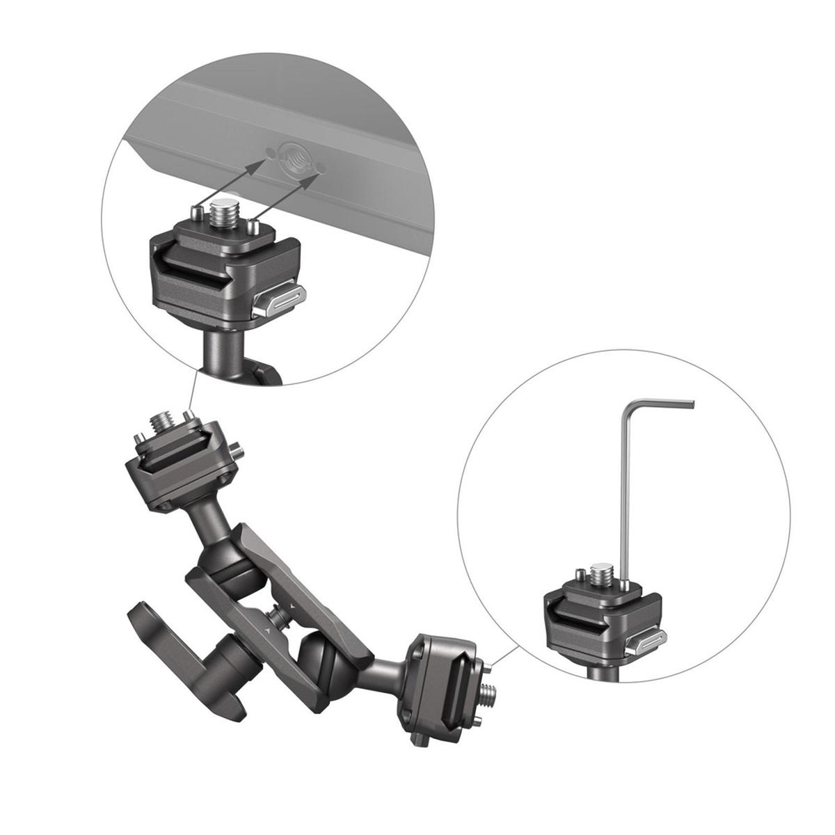 SmallRig 4488 HawkLock H21 Quick Release Magic Arm with Ball Head
