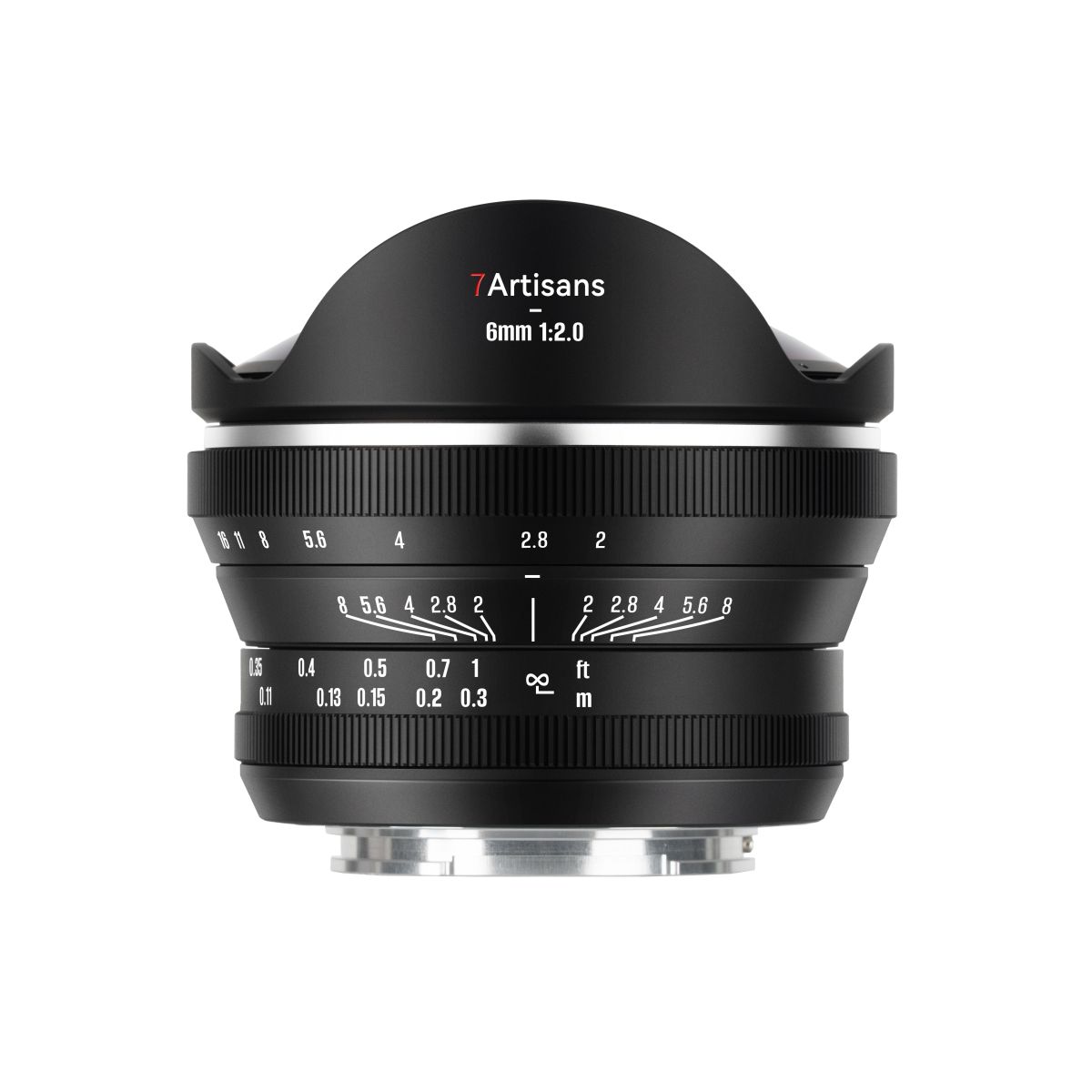 7Artisans 6 mm 1:2,0 Fisheye Sony E