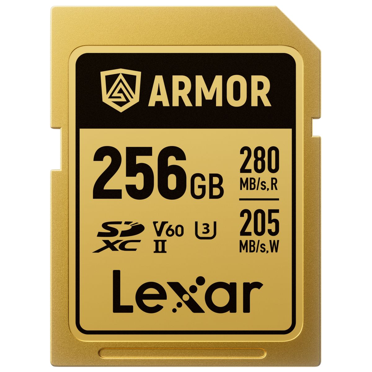 Lexar 256 GB SDXC Pro Gold Armor V60 Lexar 256 GB SDXC Pro Gold Armor V60