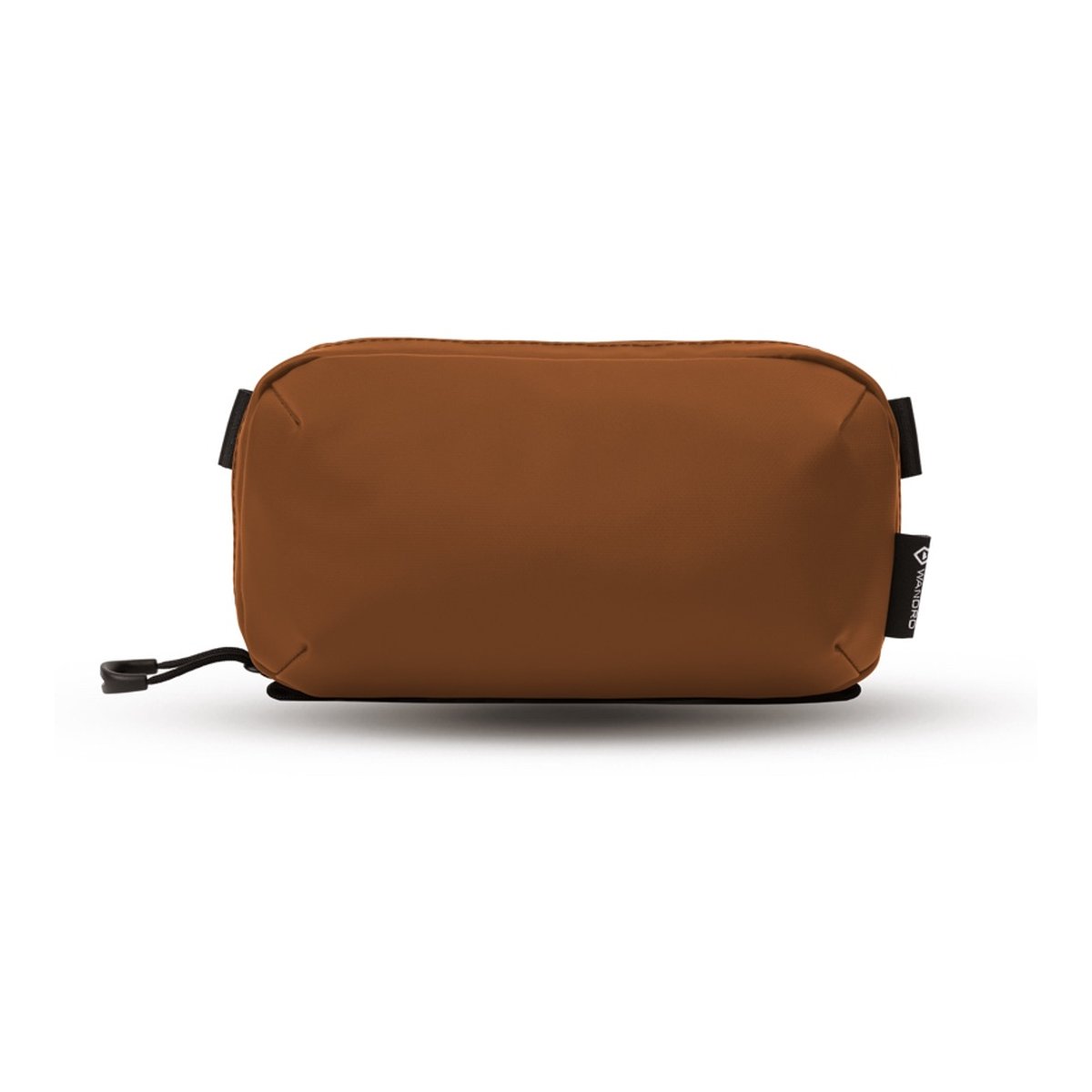 WANDRD Tech Bag Small Sedona Orange - Frontansicht brauner Beutel