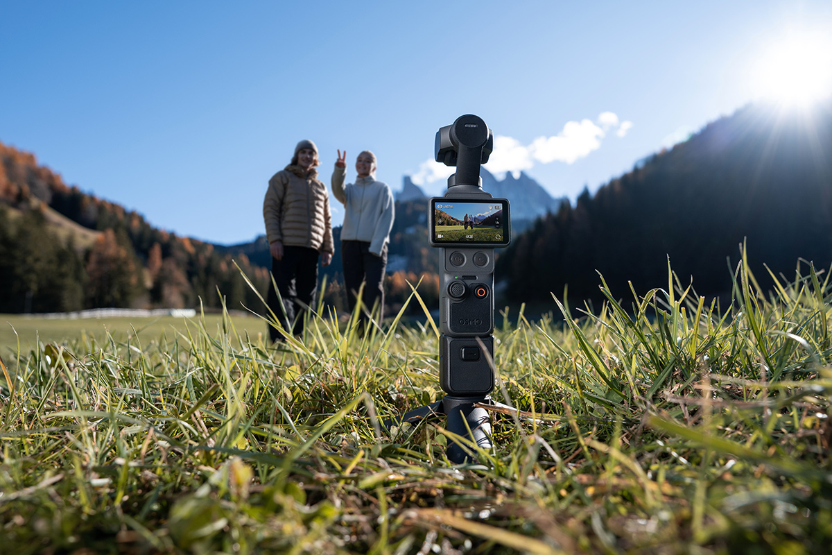 Urlaub DJI Osmo Pocket 4 Gimbal-Kamera