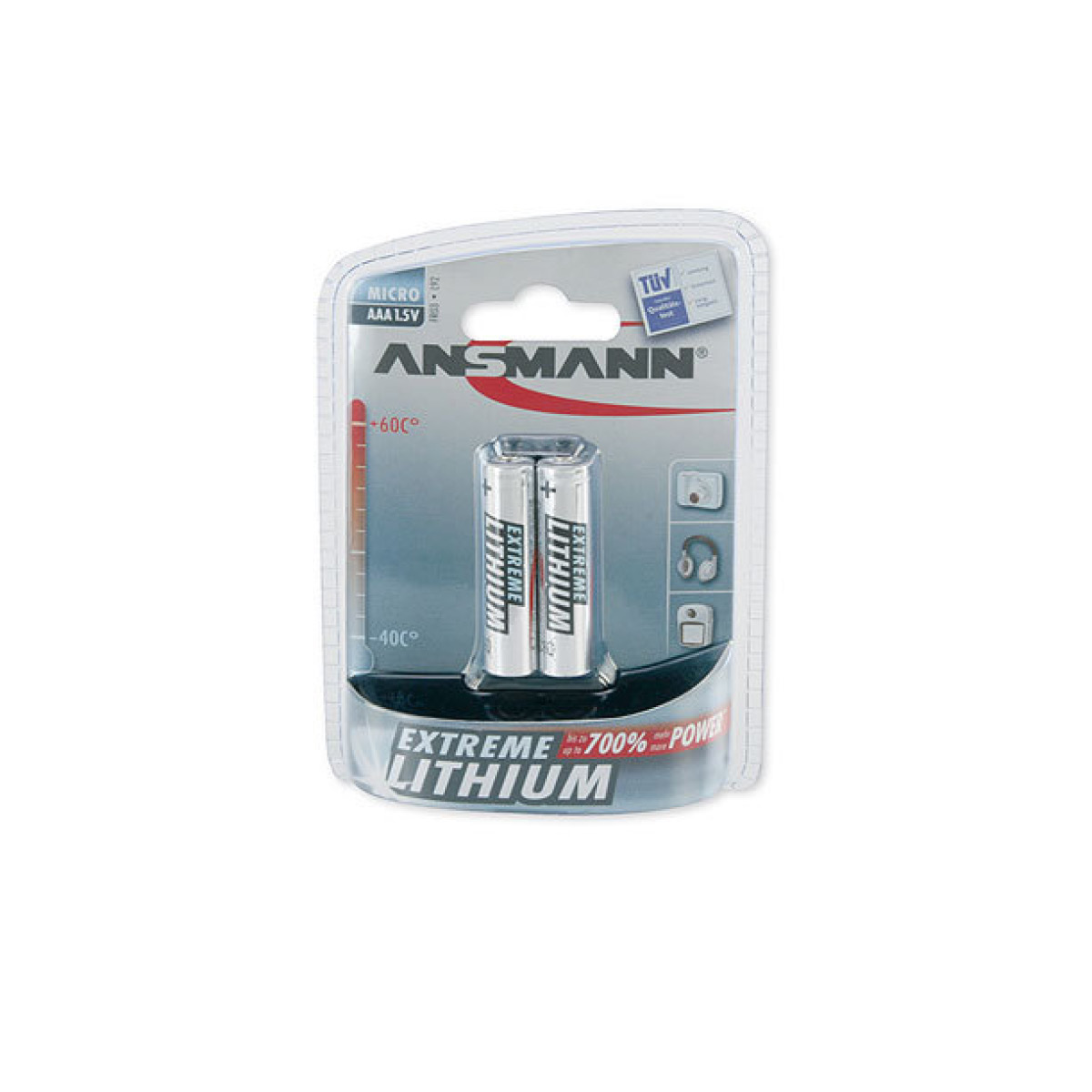 Ansmann Batterie Micro AAA 2er Blister