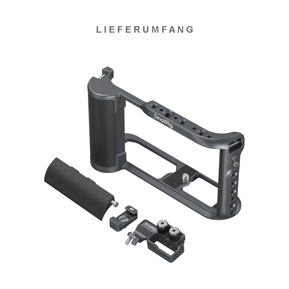 SmallRig 4567 Cage KIT für Leica Q3 - Lieferumfang des SmallRig Kamera-Käfigs