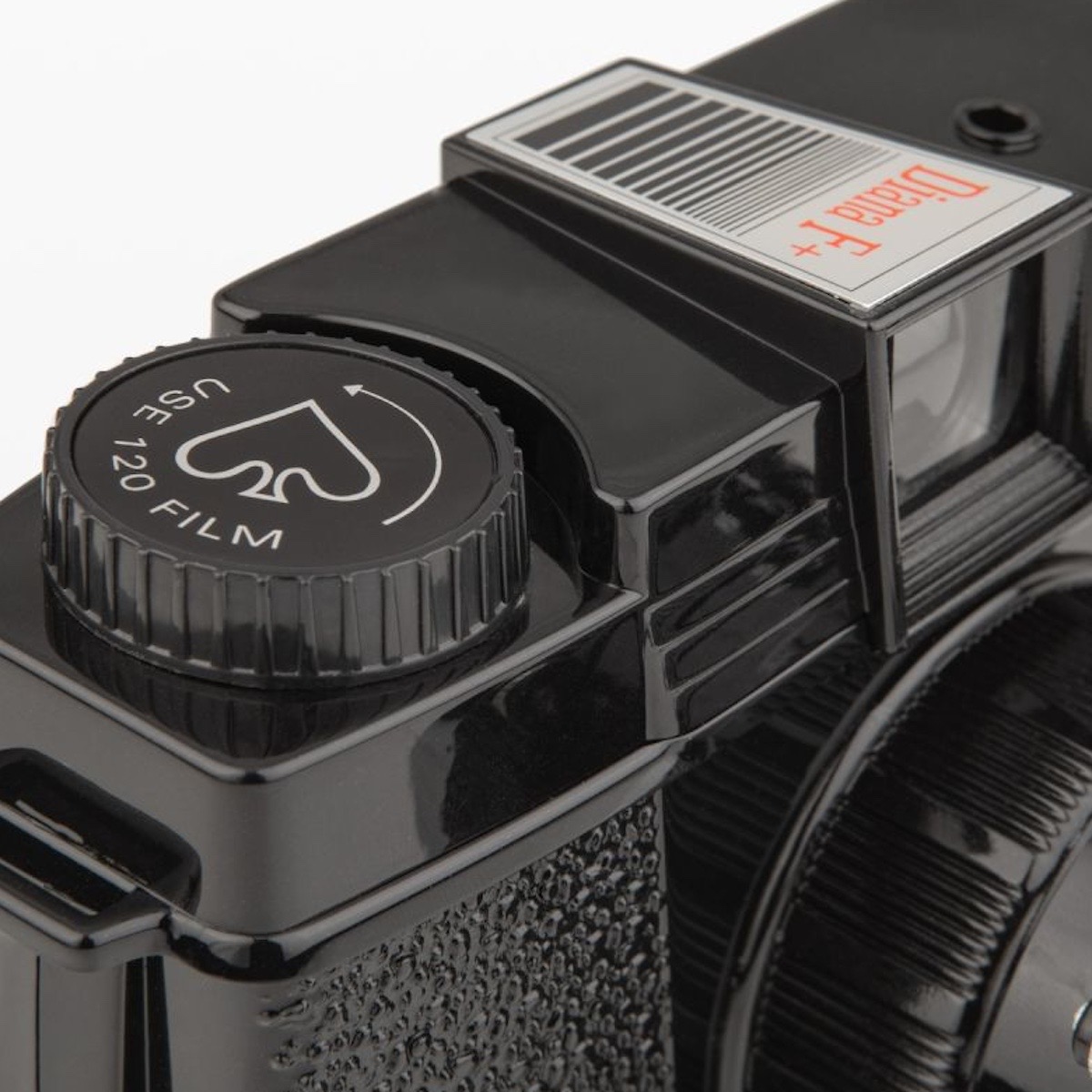 Lomography Diana F+ Kamera & Blitz Black Jack