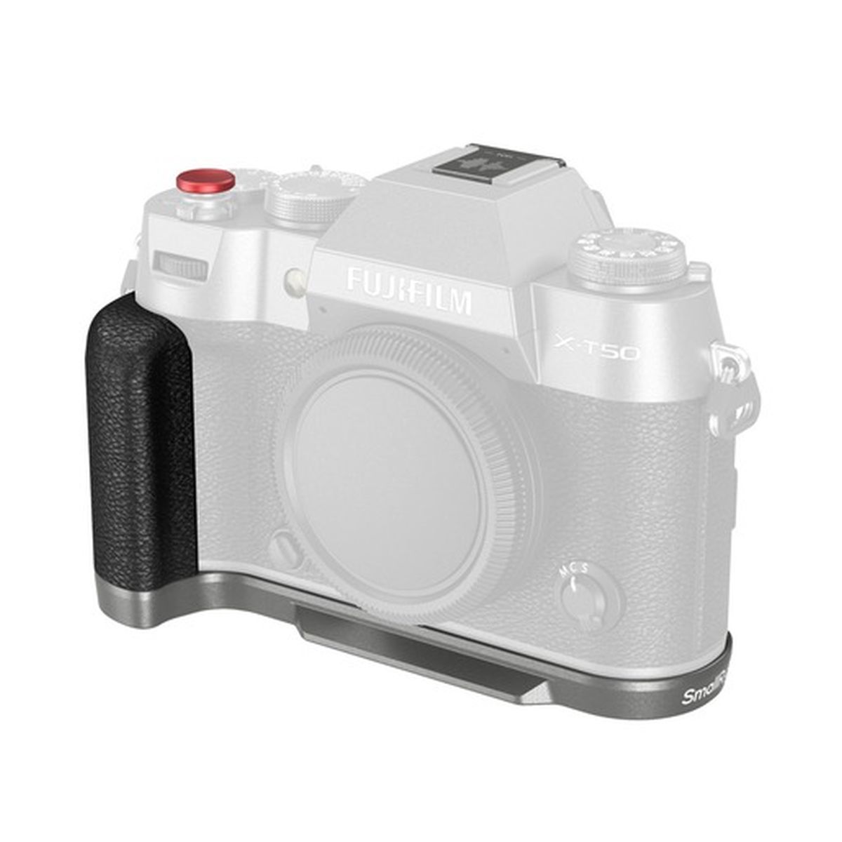 SmallRig 4712B Silicone L-Shape Handle für Fujifilm X-T50 Anthrazit