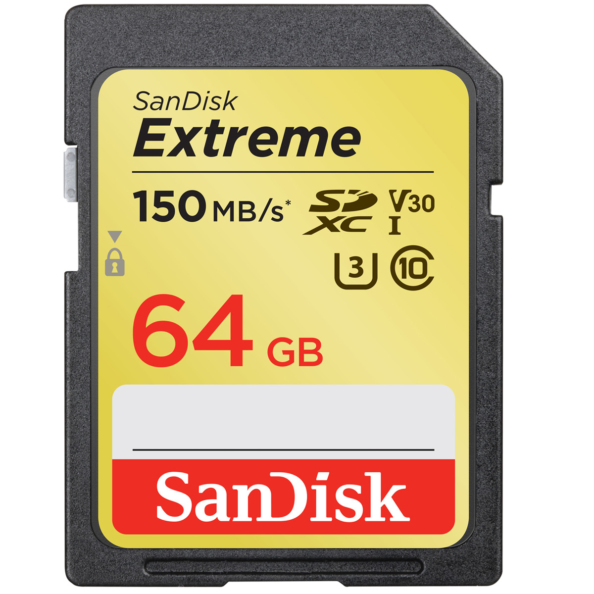 Sandisk 64 GB SDXC Extreme 150 MB