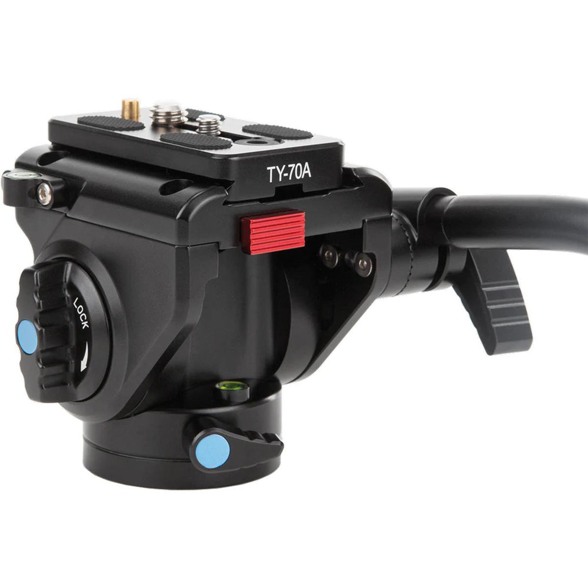 SIRUI P-325FL Carbon Einbeinstativ 178 cm mit Standspinne + Videoneiger VA-5