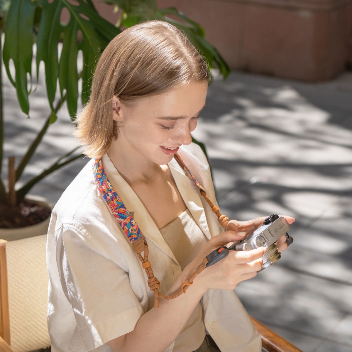 PGYTech Kamera Schultergurt Air (Tribal Geometric) S