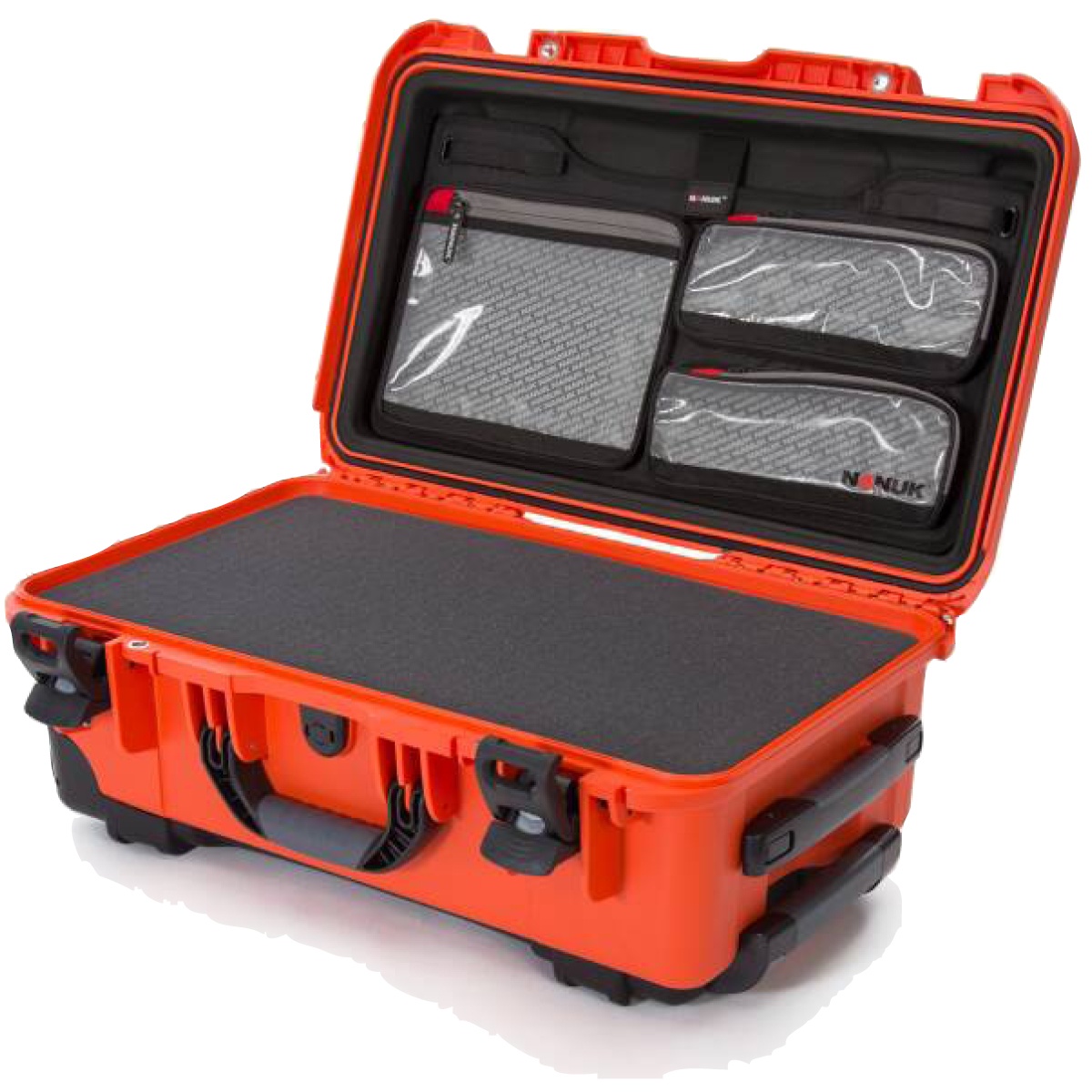 Nanuk Koffer 935 Schaumstoff + Organizer Orange
