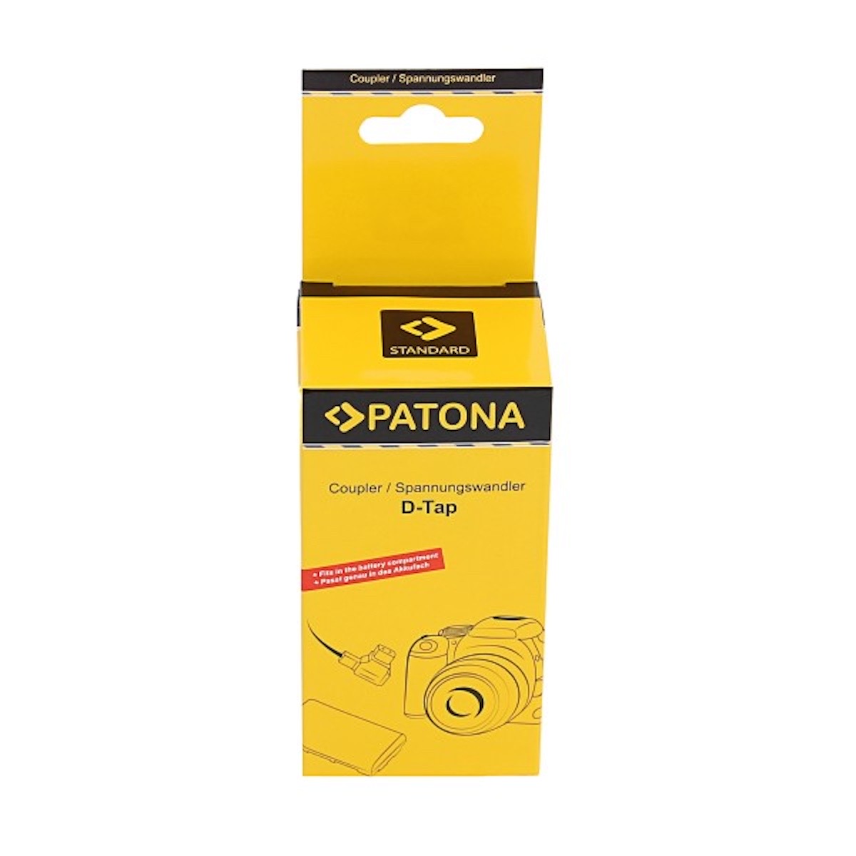 Patona D-TAP Input Akku-Adapter f. Panasonic DMW-BLK22