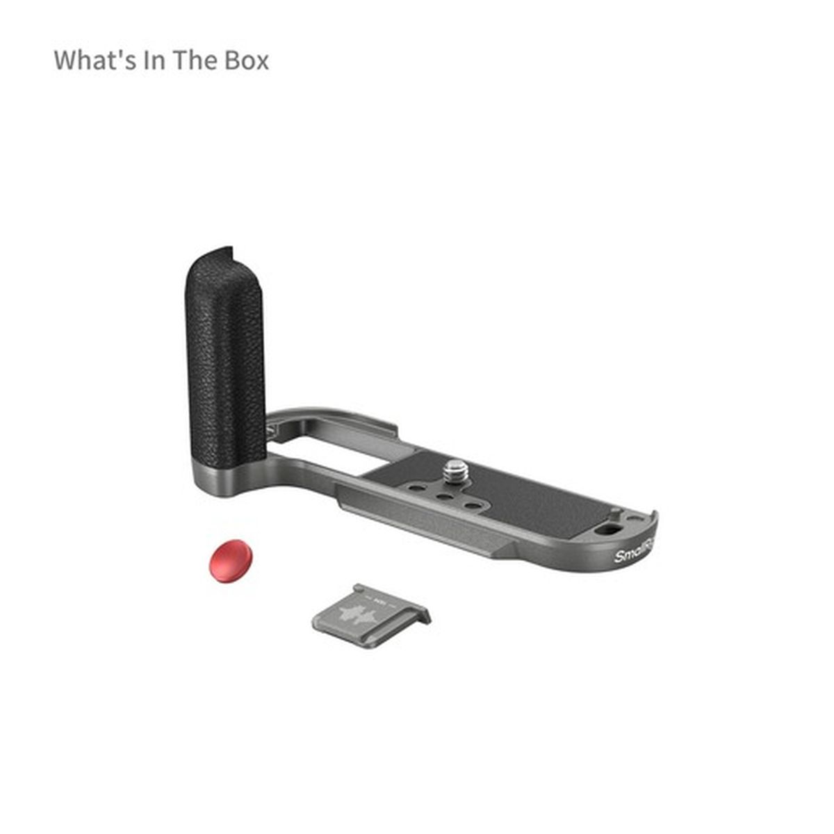 SmallRig 4712B Silicone L-Shape Handle für Fujifilm X-T50 Anthrazit