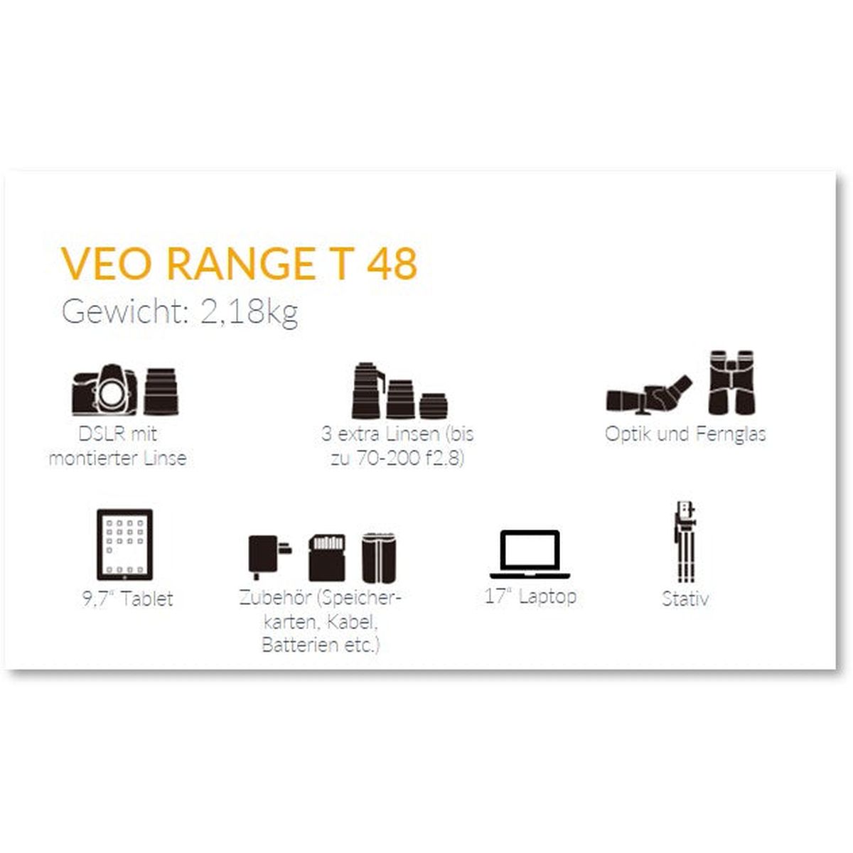 Vanguard VEO Range T 48 BK