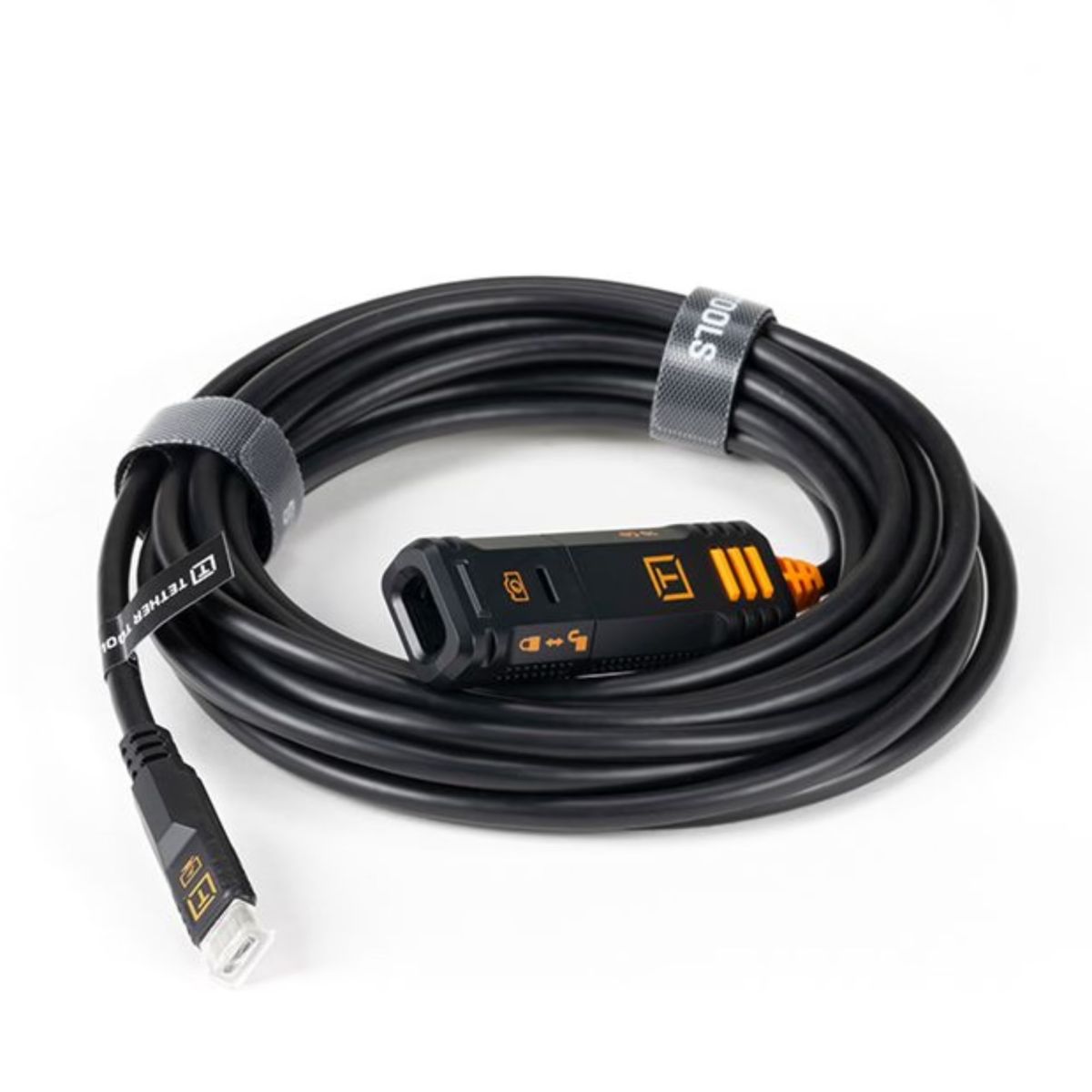 Tether Tools TetherPro Optima 10G TetherBoost mit Verriegelung USB-C 4,8 m Schwarz