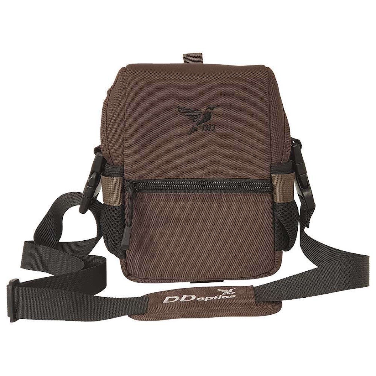 DDoptics Fernglastasche Harness Braun Vorderansicht