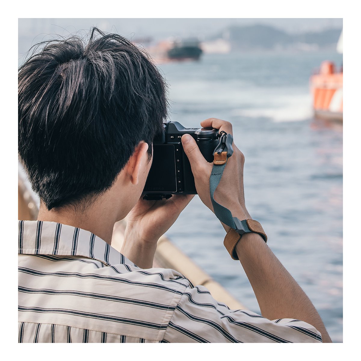 Falcam Maglink Quick Magnetic Buckle Wrist Strap (Blue) M00A3801B