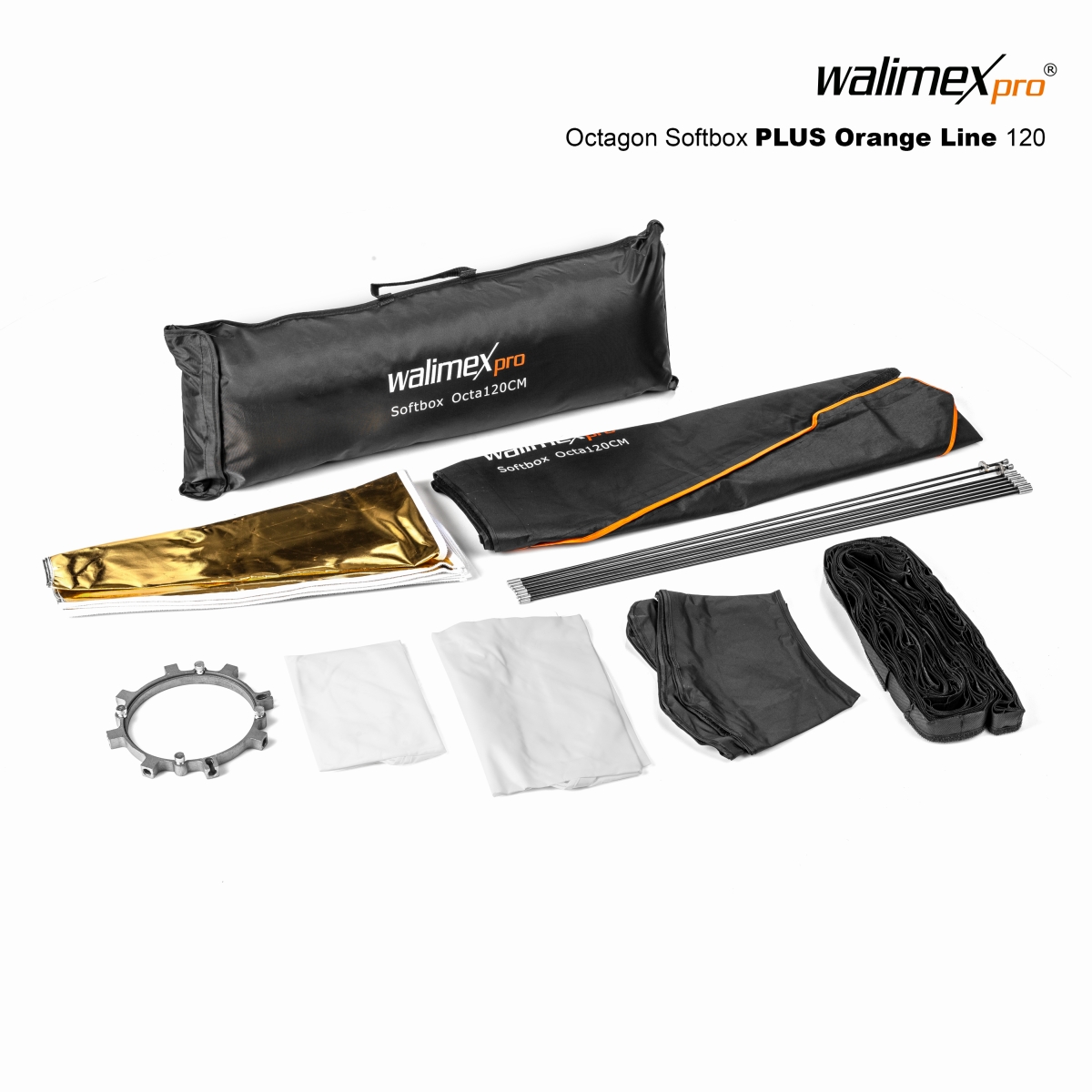 Walimex pro Octagon Softbox PLUS OL Ø 120 Multiblitz P