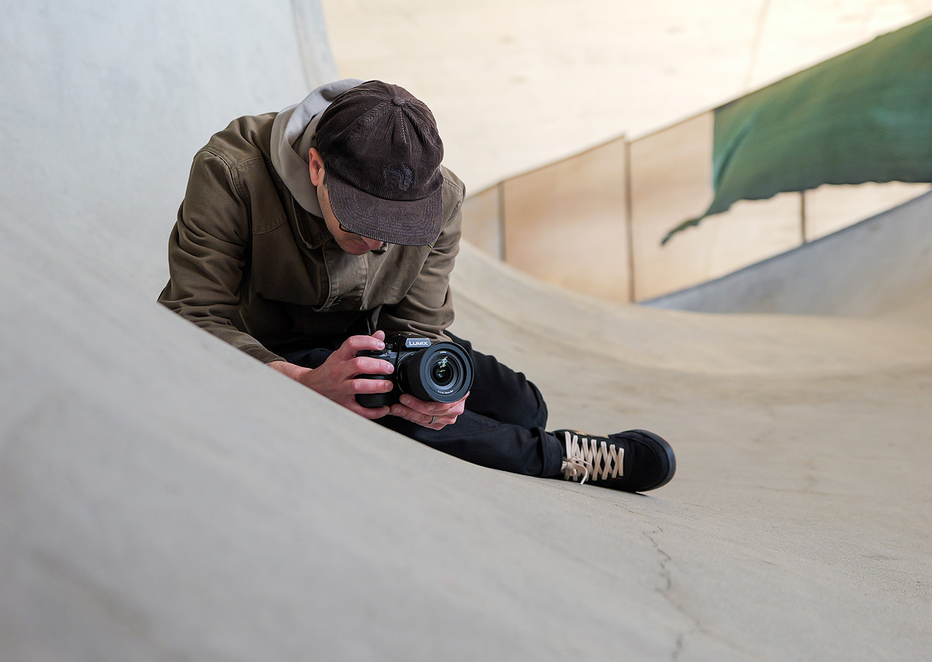 Behind-the-Scenes-Aufnahme mit der Panasonic S1 II – Blick hinter die Kulissen ehind the Scenes mit der Panasonic S1 II bei Dreharbeiten