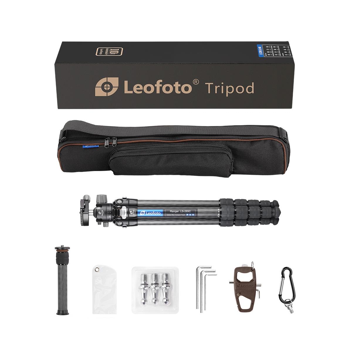 Leofoto Carbon-Dreibeinstativ LS-285C Ranger + Ballhead LH-36