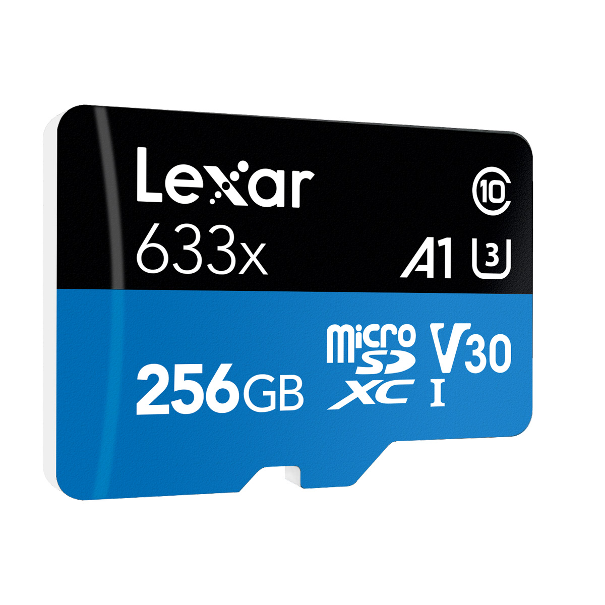 Lexar 256 GB Micro SDXC Blue 633x