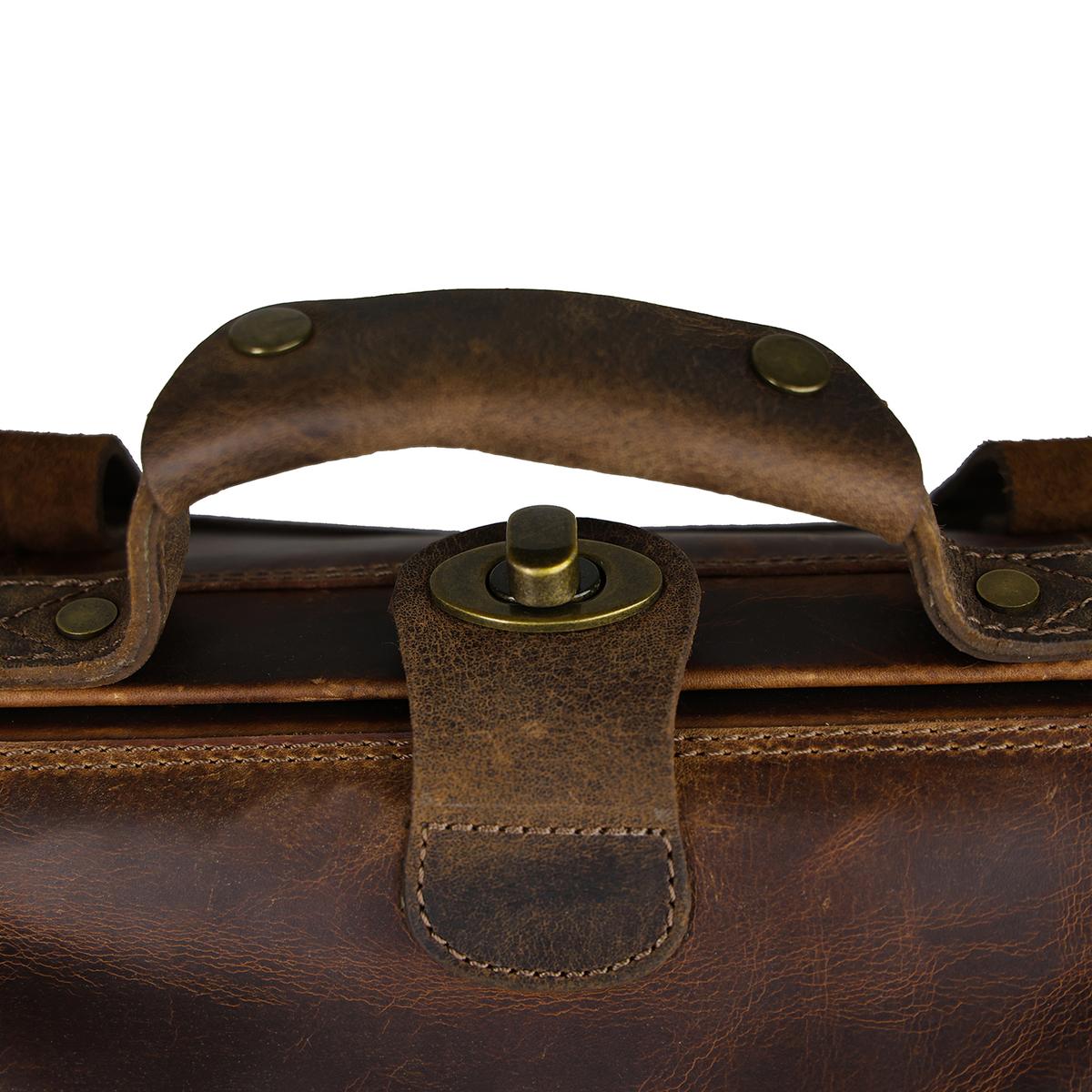 kalahari KAAMA LS-34 Doktorkoffer, Leder