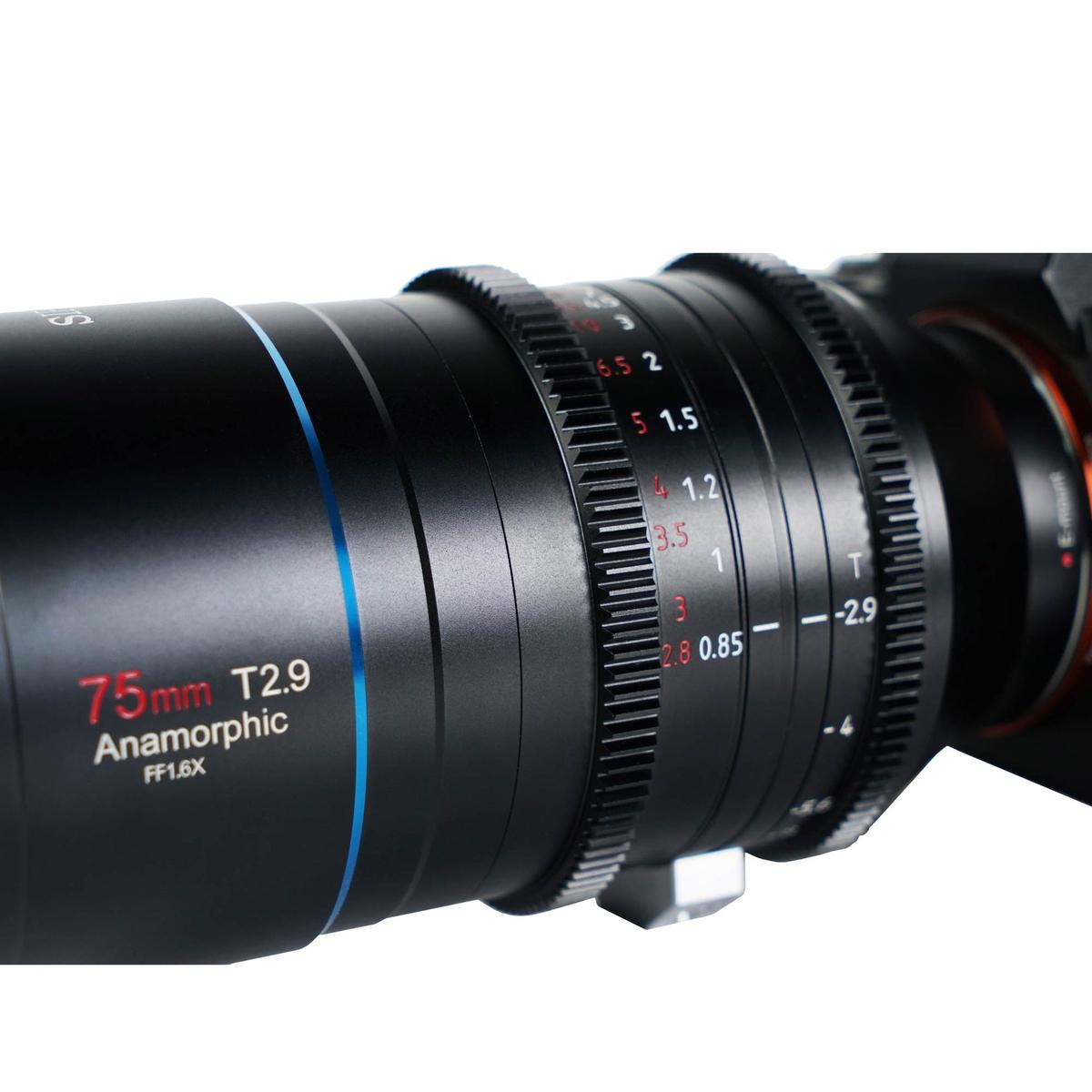 SIRUI Venus 75 mm T2.9 1.6x anamorphotes Vollformat- E-Mount