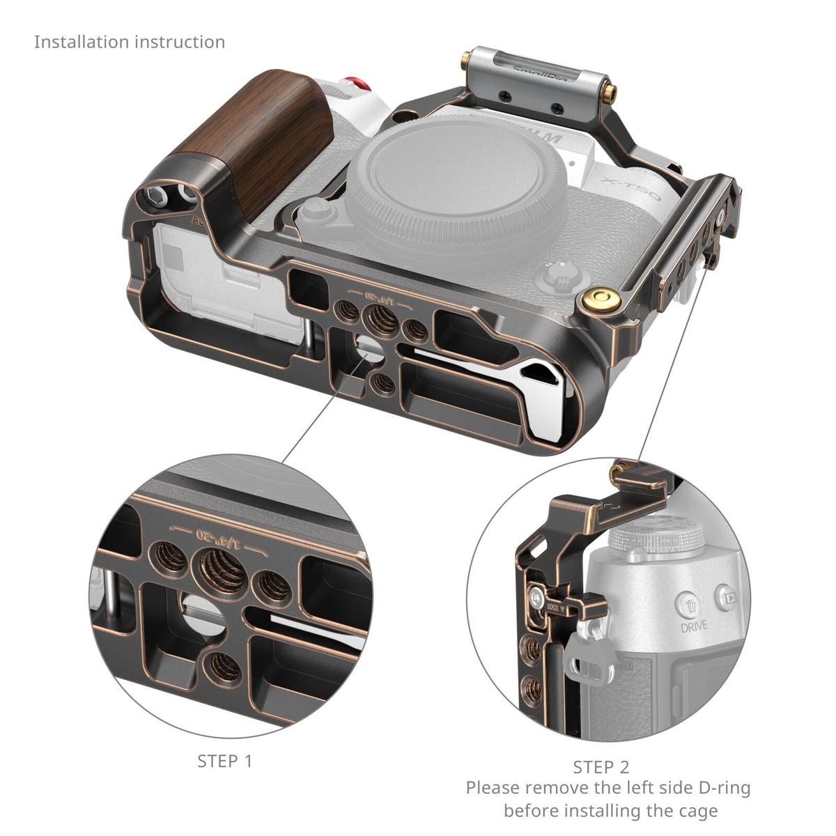 SmallRig 4714 “Retro” Cage for FUJIFILM X-T50
