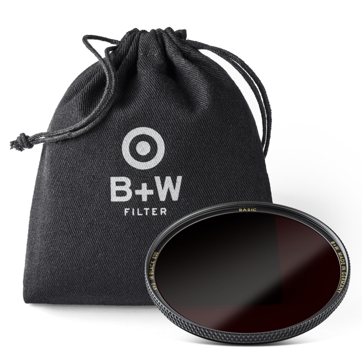 B+W IR Schwarzrot Filter 62 mm 830 MRC Basic
