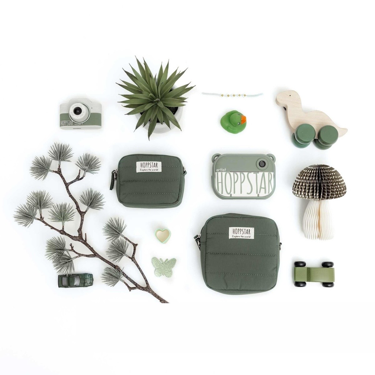 Hoppstar mini Tasche laurel